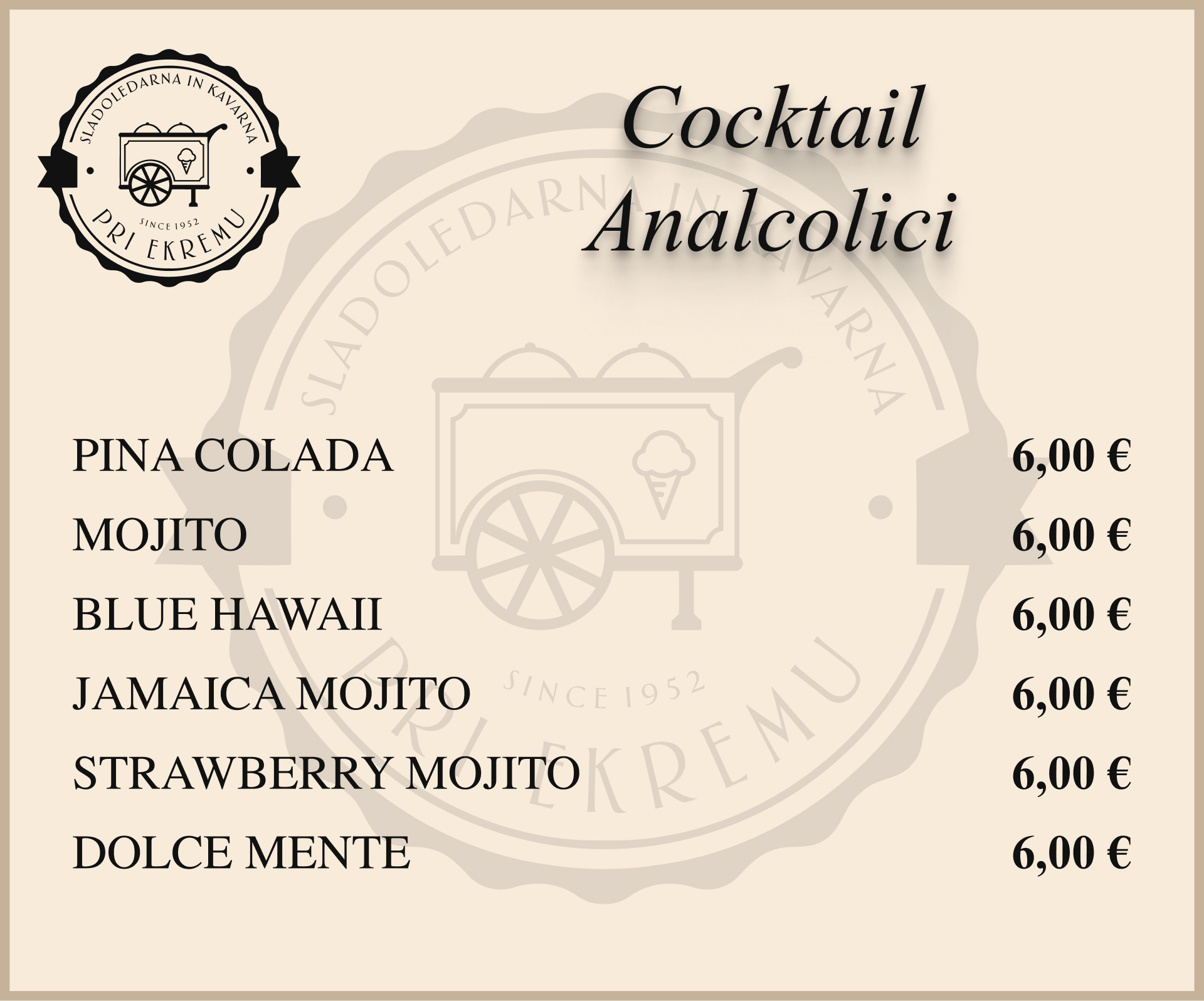 Cocktail Analcolici